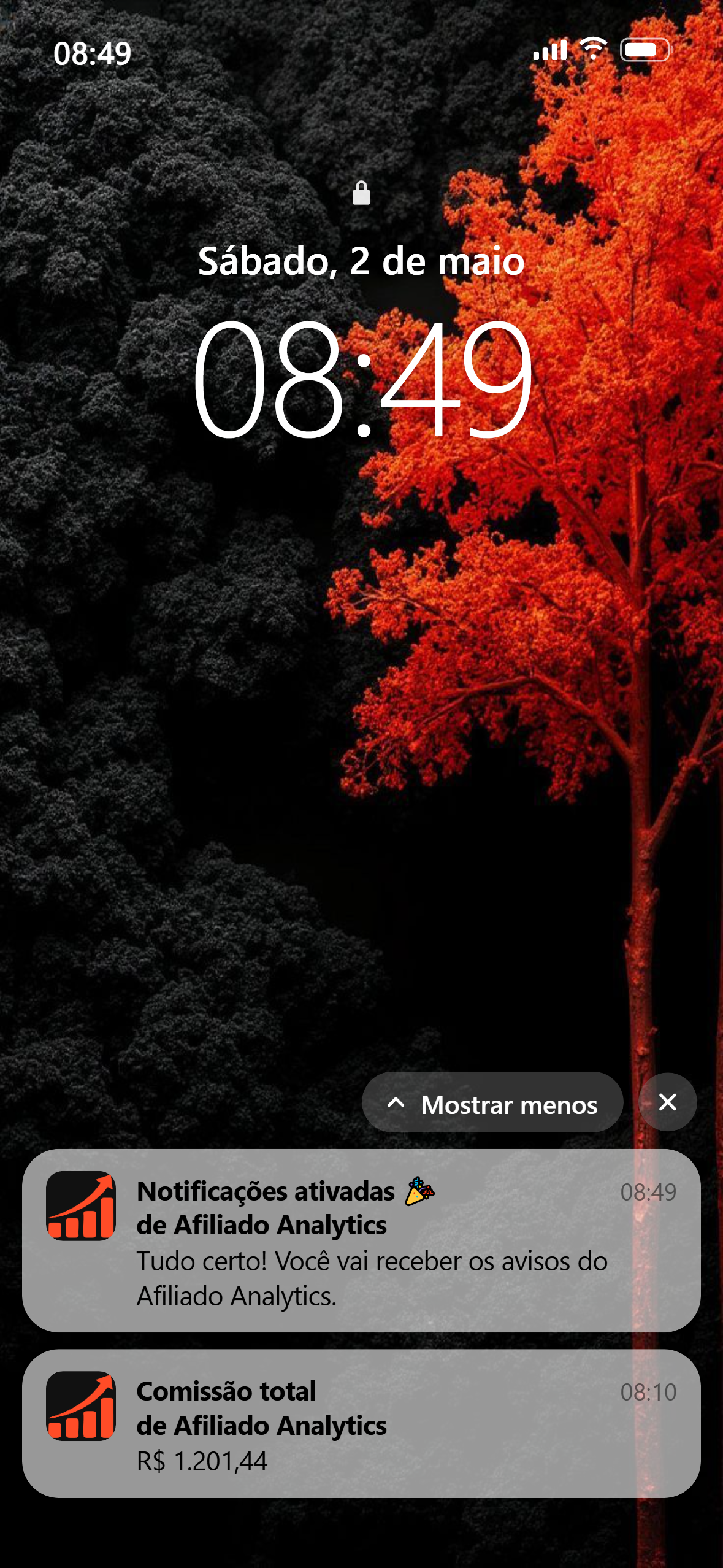 Notificação PWA no Android